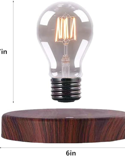 Magnetic Levitating Floating Wireless LED Light Bulb Desk Lamp ，Magic Desk lamp, Science Fiction into Reality, Suitable for Room and Office Decoration,Unique Gift Instantly Become The Focus - LeafyLoom