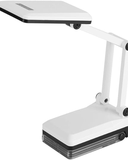 Yosoo Rechargeable Desk Lamp with USB Charger Portable Dimmable LED 16 LEDs Folding Light for Travel Reading Studing Home Office School - LeafyLoom