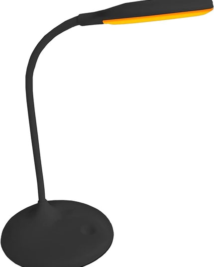 Hooga Desk Lamp, Blue Light Blocking, 3 Color Modes, 1600K Amber, Red, 4000K Full-Spectrum White Light. Office Lamp. Dimmable Reading Lamp. Reduces Eye Strain. Rechargeable. Circadian Rhythm Friendly. - LeafyLoom