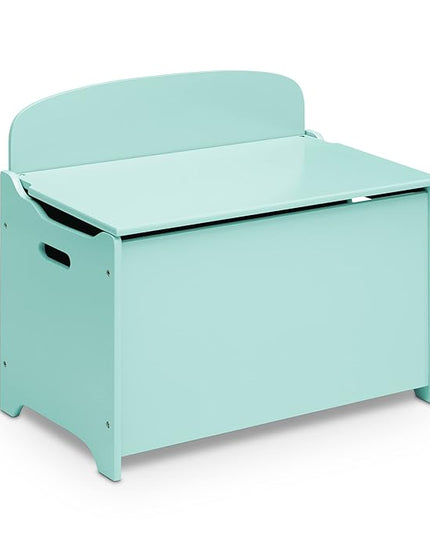Delta Children MySize Deluxe Toy Box, Mint - LeafyLoom