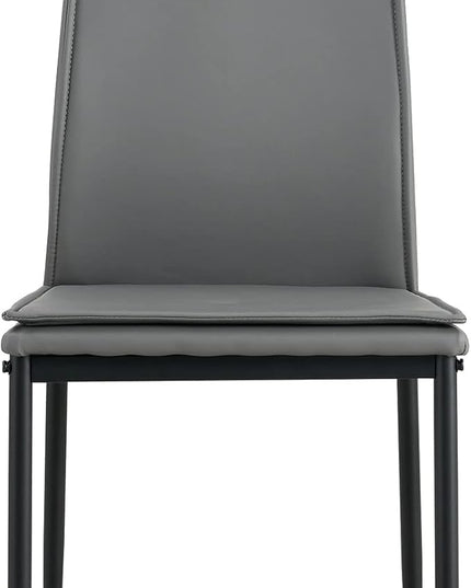 NicBex Haerin-SD-00289-LWJ Dining Chairs, 17.1"x14.6"x37.7", Grey - LeafyLoom