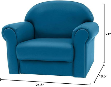 Children's Factory As We Grow Toddler Chair, Deep Water, CF805-195, Flexible Seating for Daycare or Preschool, Kids Reading Chair, Playroom Furniture - LeafyLoom