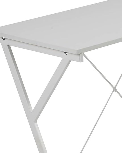 NicBex Kimberly-DW-00048-LWJ Home Office Desks, 62.5"x47.5"x28.5", White - LeafyLoom
