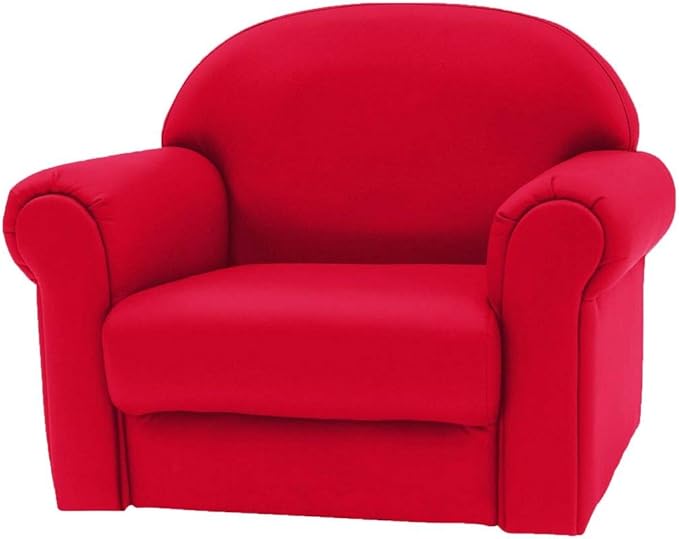 Children's Factory As We Grow Toddler Chair, Red, CF805-196, Flexible Seating for Daycare or Preschool, Kids Reading Chair, Playroom Furniture - LeafyLoom