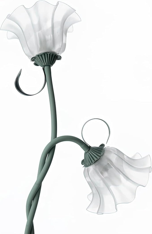 Lily Floor Lamp Vertical 3 heads Flowers Lily Floor Lamp Creative Lily of The Valley Floor Lamp Living Room Sofa Side Bedroom Bedside Floor Lamp - LeafyLoom