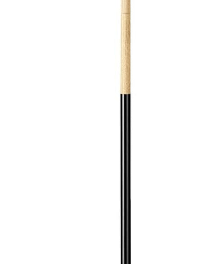 Modern Floor Lamp for Living Room Traditional Farmhouse Floor Lamps Mid-Century Pole Lamp with Linen Lamp Shade, Standing Tall Floor Lamps for Bedrooms and Office (Black) - LeafyLoom