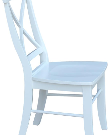 International Concepts X Back Chair, Wood - LeafyLoom