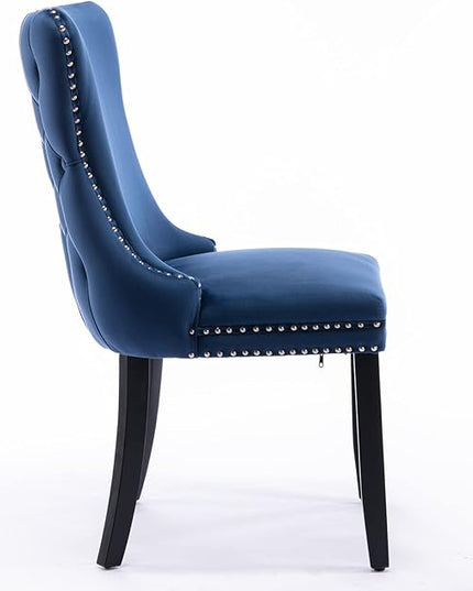 NicBex Haerin-SD-00118-LWJ Dining Chairs, 27.4"x20.4"x37.4", Blue - LeafyLoom