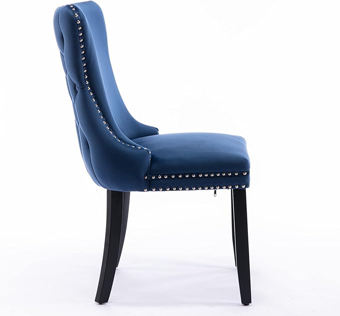 NicBex Haerin-SD-00118-LWJ Dining Chairs, 27.4"x20.4"x37.4", Blue - LeafyLoom