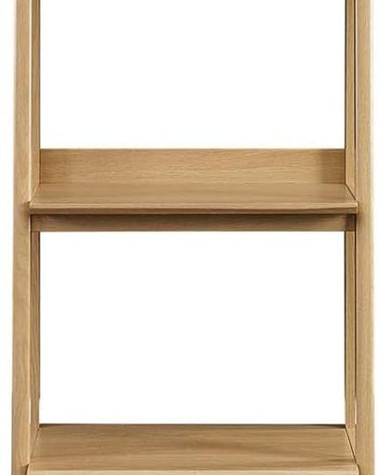 Modway 21" Bookshelf Display Case in Oak - LeafyLoom