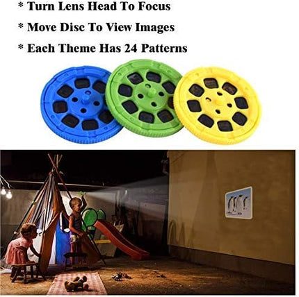 Georgie Porgy Children Projector Toys Educational Science Set Wall Ceiling Tent Torch Flashlight for Kids Gifts for Boys Girls (Sea Animal) - LeafyLoom