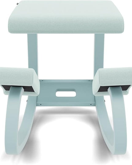 Varier Variable Monochrome, Original Kneeling Chair, Ergonomic Office Chair, 10-year Warranty, Designed by Peter Opsvik, Glacier - LeafyLoom