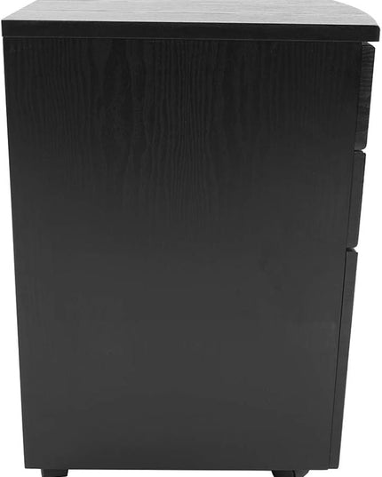 Techni Mobili Rolling Storage and File Cabinet, Espresso - LeafyLoom