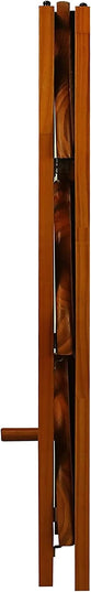 Casual Home 4-Shelf Corner Folding Bookcase, Honey Oak - LeafyLoom
