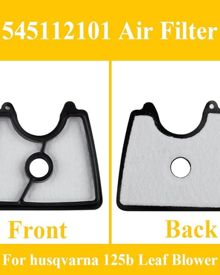 HUZTL 581798001 Fuel Line Kit Air Filter Kit Adjustment Tool for Husqvarna 125B 125BX 125BVX Leaf Blower - LeafyLoom