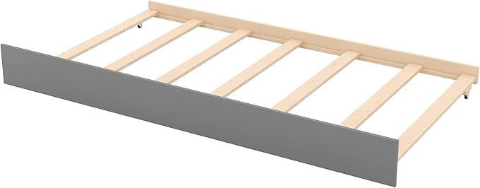 Wooden Extendable Daybed, Twin to King Daybed Frame with Trundle, Extending Sofa Bed for Living Room Bedroom Guest Room, Gray - LeafyLoom