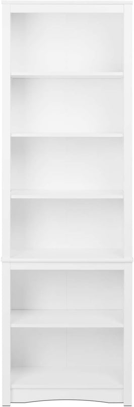 Prepac Prepac Home Office Tall 6-Shelf Bookcase - LeafyLoom