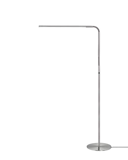 Daylight Company Slimline 3 Floor Lamp, Standing Led Lamp, Touch Dimmable Lamp, Ideal for Sewing, Needlework, Quilting, Nail Artwork, Permanent Makeup, Fine Arts and Crafts and Reading, 13 W, White - LeafyLoom