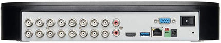 Lorex D441A62B 16 Channel 1080p Analog HD 2TB Security System DVR with Advanced Motion Detection Technology and Smart Home Voice Control, Black Lorex