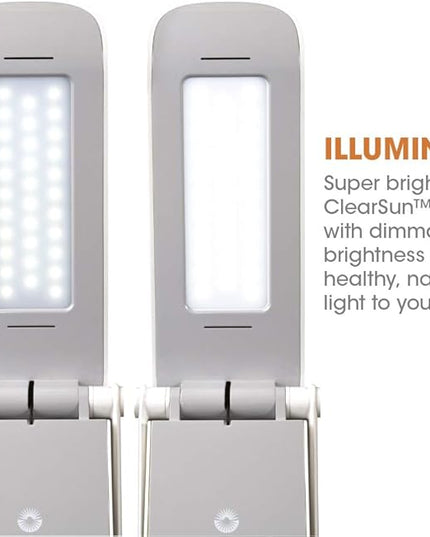 OttLite Dimmable LED Task Lamp - Portable, Adjustable, Desk Light, Great Gift - LeafyLoom