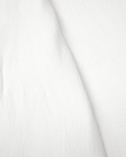 Lush Decor Reyna Ruffle Comforter Set - 2 Piece Cozy Ruffled Bedding Set - Timeless Elegance and Comfort for Dorm Room - Twin XL, Pure White - LeafyLoom