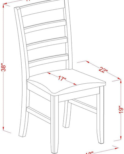 East West Furniture SUPF5-BCH-C 5 Piece Kitchen Set Includes a Round Table with Dropleaf & Shelves and 4 Linen Fabric Dining Room Chairs, 42x42 Inch, Black & Cherry - LeafyLoom