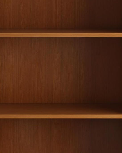 SIMPLIHOME Amherst SOLID WOOD 30 Inch Transitional 5 Shelf Bookcase in Light Golden Brown, For the Living Room, Study Room and Office - LeafyLoom