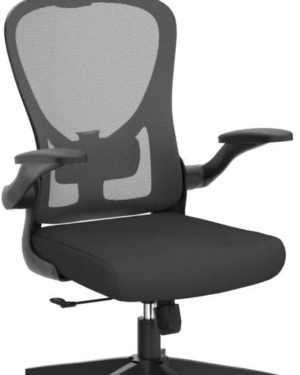 Ergonomic Desk Chair with 300LBS Capacity,Adjustable Headrest,Lumbar Support,and Breathable Mesh Back - Perfect for Home Office,Study,and Gaming (Black) - LeafyLoom
