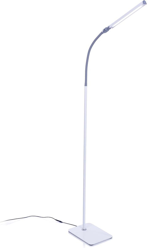Daylight Company Uno Pro lamp, Standing Lamp for Living Room, Bedroom, Salon, Office, Touch Control, Flexible Arm, Sleek Design, Multipurpose - LeafyLoom