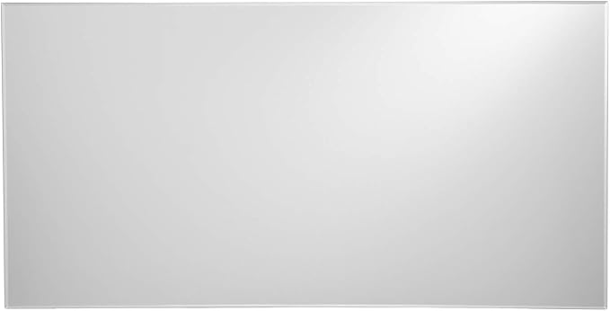 SEI Furniture Darien Contemporary Mirrored Rectangular, Rectangle Coffee Table, Silver - LeafyLoom