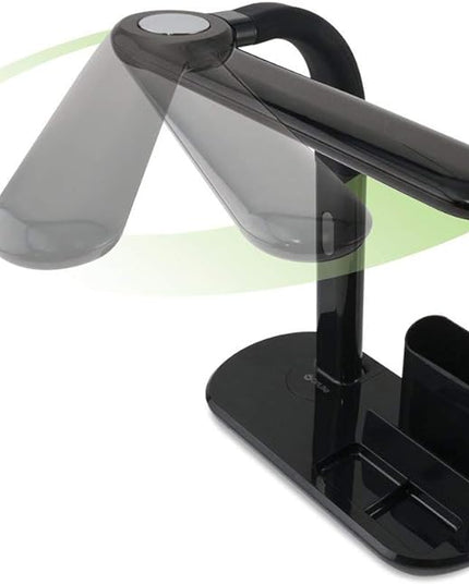 OttLite LED Pivoting Bankers Lamp with USB Charging Port - LeafyLoom