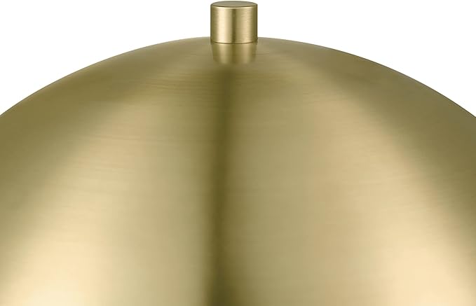 Globe Electric Novogratz x 65856 Olivia 12" Table Lamp, Matte Brass - LeafyLoom