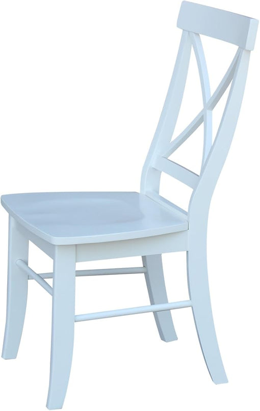 International Concepts X Back Chair, Wood - LeafyLoom