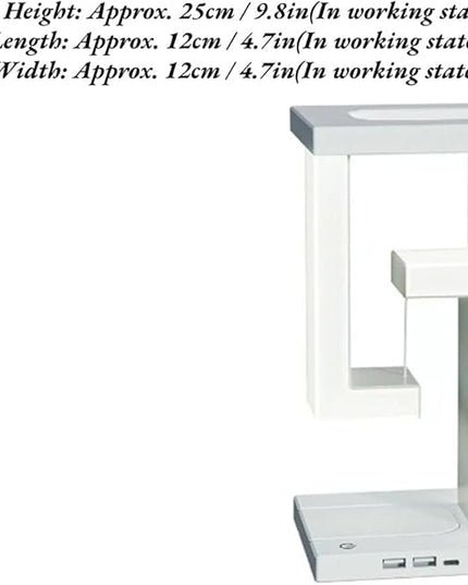 Hilitand Unique Modern Magnetic Levitating Lamp 3 Gears Touching Switch Charging Decorative LED Night Light - LeafyLoom