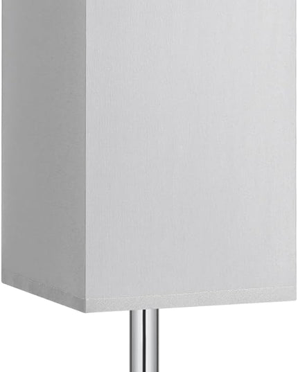 【Upgraded】Bedside Table Lamp Touch Control, with USB C+A Charging Ports & Dual AC Outlets, 3-Way Nightstand Lamp for Bedroom with LampShade Living Room Office(LED Dimmable Bulb Included) - LeafyLoom