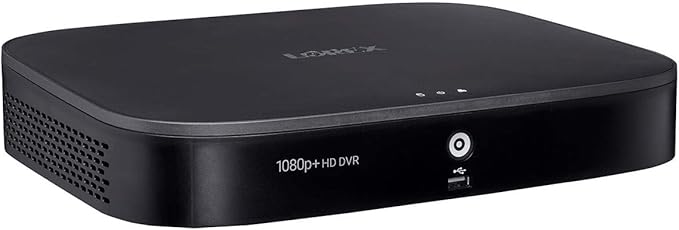 Lorex D441A62B 16 Channel 1080p Analog HD 2TB Security System DVR with Advanced Motion Detection Technology and Smart Home Voice Control, Black Lorex