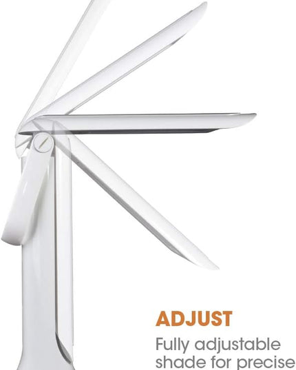 OttLite Dimmable LED Task Lamp - Portable, Adjustable, Desk Light, Great Gift - LeafyLoom