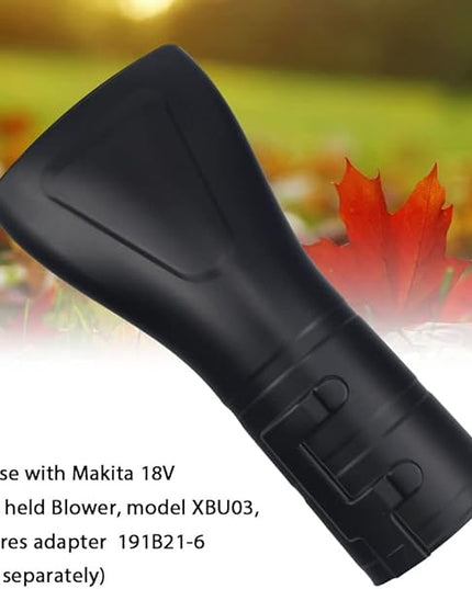 197889-6 Blower Flat End Nozzle, Compatible with 18V X2 36V Hand held Blower, Fits XBU03 & XBU02Z Model - LeafyLoom