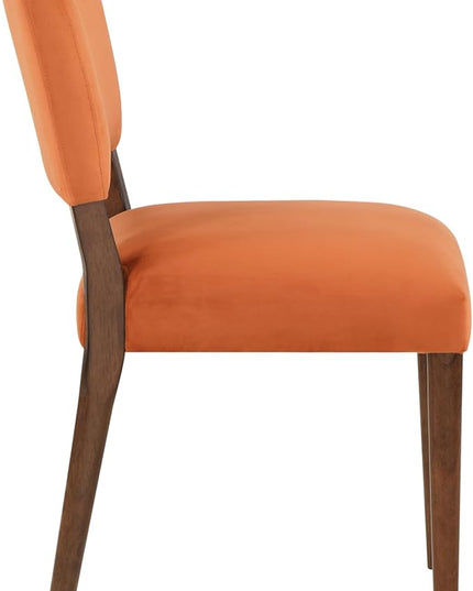 NicBex Haerin-SD-00135-LWJ Dining Chairs, 23"x19"x33", Orange - LeafyLoom