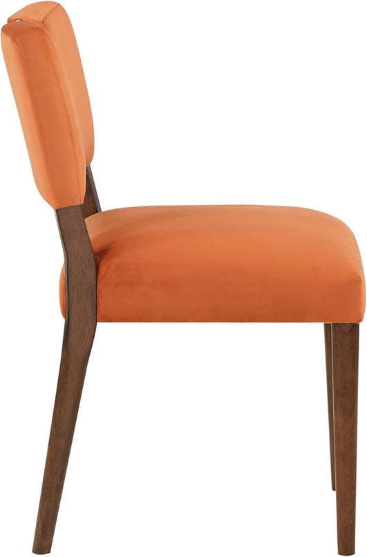 NicBex Haerin-SD-00135-LWJ Dining Chairs, 23"x19"x33", Orange - LeafyLoom