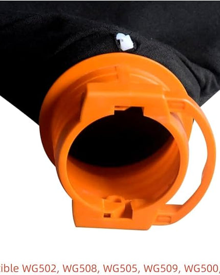 50026858 Trivac Leaf Collection Bag (WGBAG500), Compatible with Worx 12 Amp Blower Vacuum Cleaner,Replacement Model WG500, WG501, WG502,WG508 - LeafyLoom