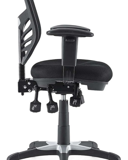 Modway EEI-757-BLK Articulate Ergonomic Mesh Office Chair in Black - LeafyLoom