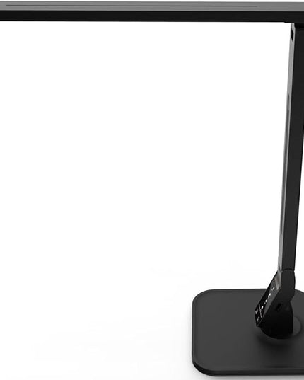 Dimmable LED Desk Lamp, 4 Lighting Modes (Reading/Studying/Relaxation/Bedtime), 5-Level Dimmer, Touch-Sensitive Control Panel, 1-Hour Auto Timer, 5V/1A USB Charging Port, Piano Black - LeafyLoom