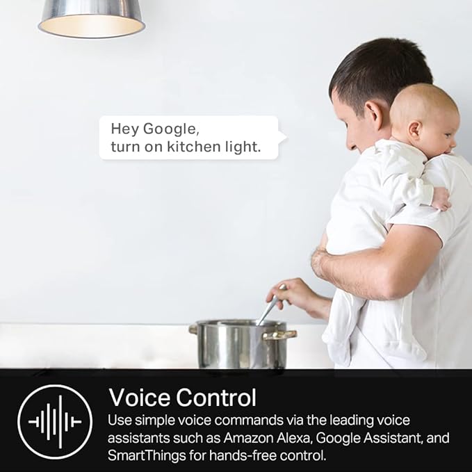 Kasa Smart Light Bulb KL110, LED Wi-Fi smart bulb works with Alexa and Google Home, A19 Dimmable, 2.4Ghz, No Hub Required, 800LM Soft White (2700K), 9W (60W Equivalent) KasaSmartbyTP-Link