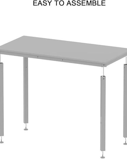 Weehom Computer Desk 39" Small Desk for Home Office Study Writing Laptop Dining Table for Small Spaces - LeafyLoom