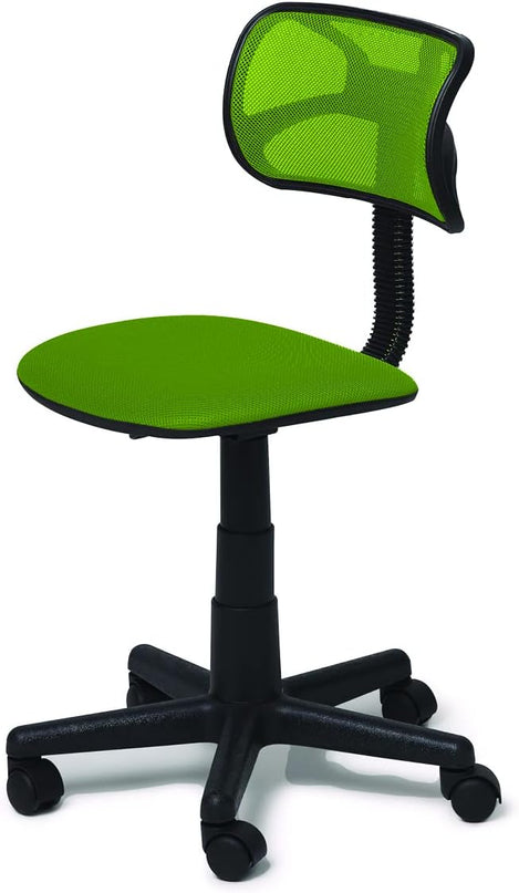 Swivel Mesh Desk Chair, Neon 21D x 21W x 33H in - LeafyLoom
