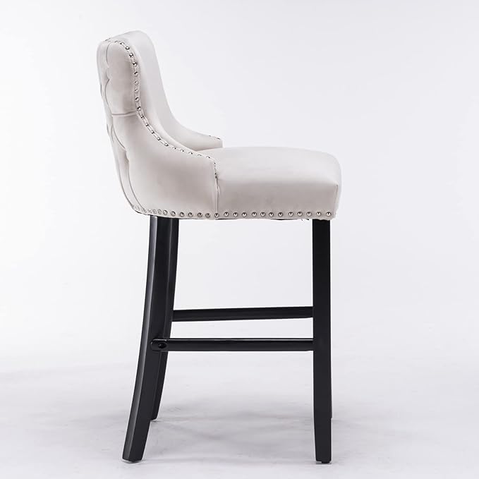 NicBex Haerin-SD-00379-LWJ Dining Chairs, 22"x19"x37", Beige - LeafyLoom