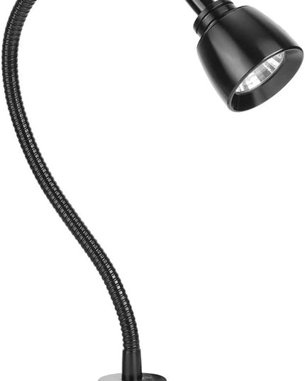 CHICIRIS 7W LED Machine Tool Lamp, Metal LED Working Light with Magnetic Base, Flexible Gooseneck Work Lamp, for Reading Lamp, Headboard CNC Punching Machine US Plug - LeafyLoom