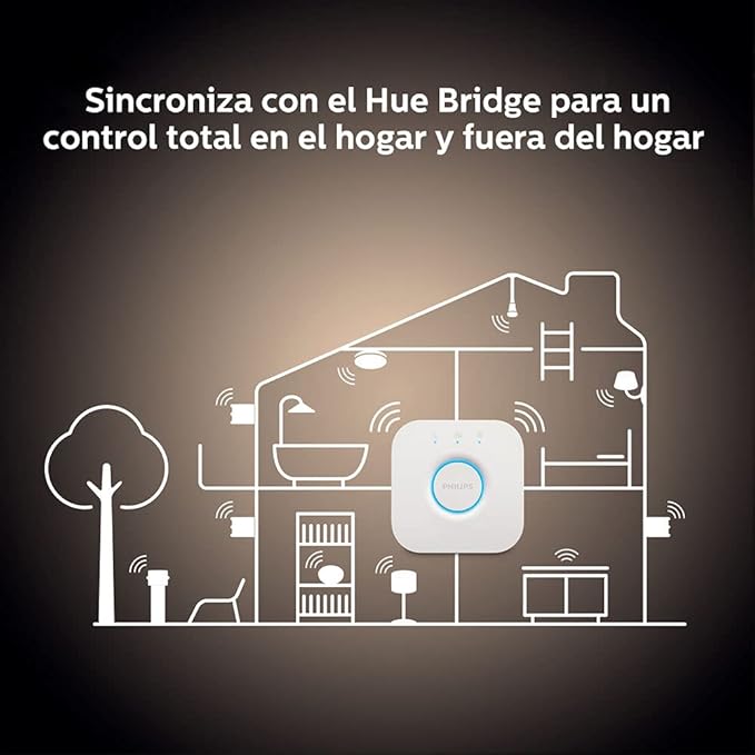 Philips Hue 2-Pack White Ambiance BR30 60W Equivalent Dimmable LED Smart Flood Light (Works with Alexa Apple and Google Assistant) (466508) Philips