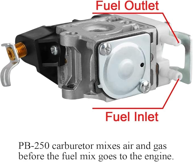 PB 250 LN Carburetor for Echo PB250 ES-250 PB-250LN Handheld Leaf Blower - LeafyLoom